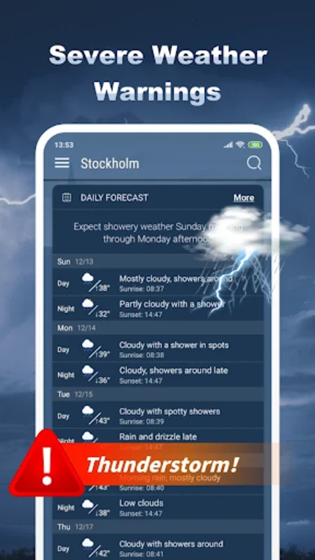 Weather Live - Widgets & Radar for Android: Real-Time Info