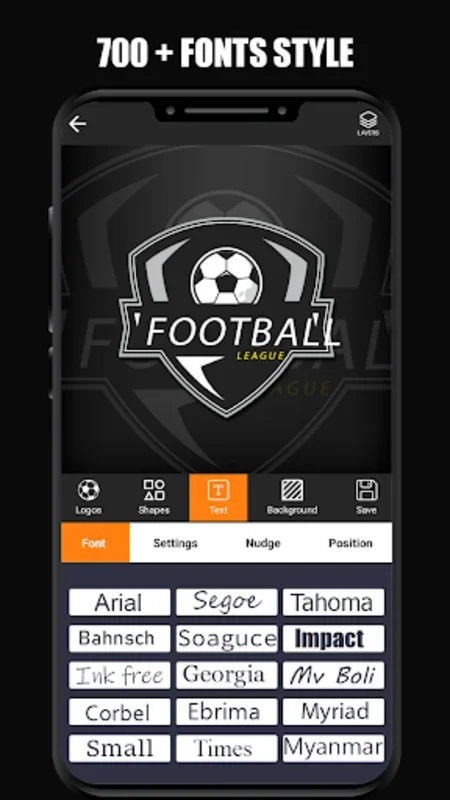 Football Logo Maker for Android - No Downloading Needed