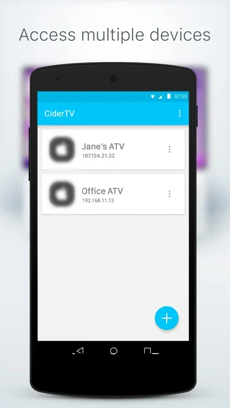 Remote for Apple TV - CiderTV for Android: The Ultimate Remote