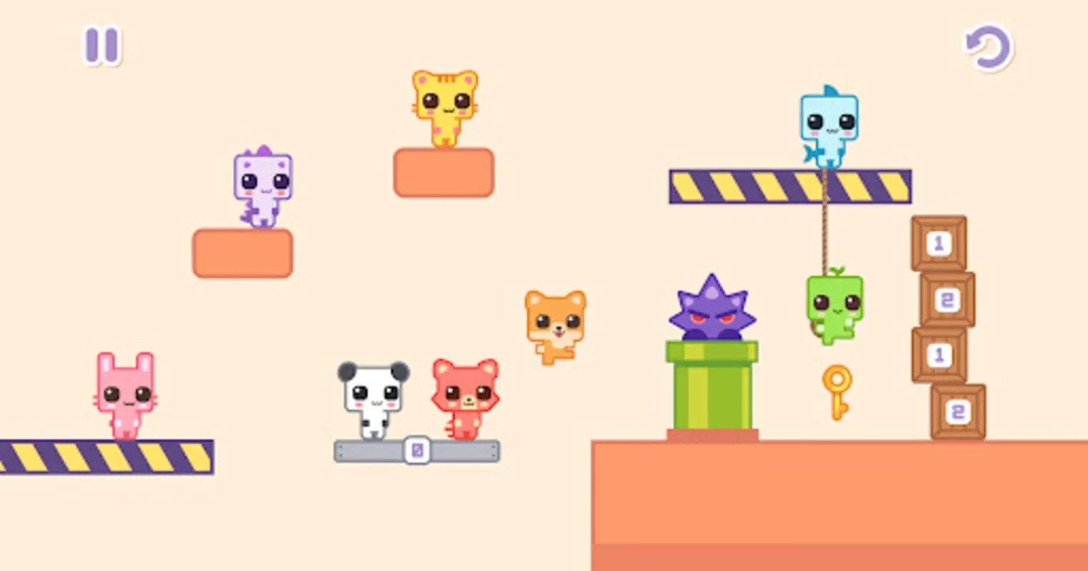 Animal Playground for Android - Engaging Co-op Puzzle Game