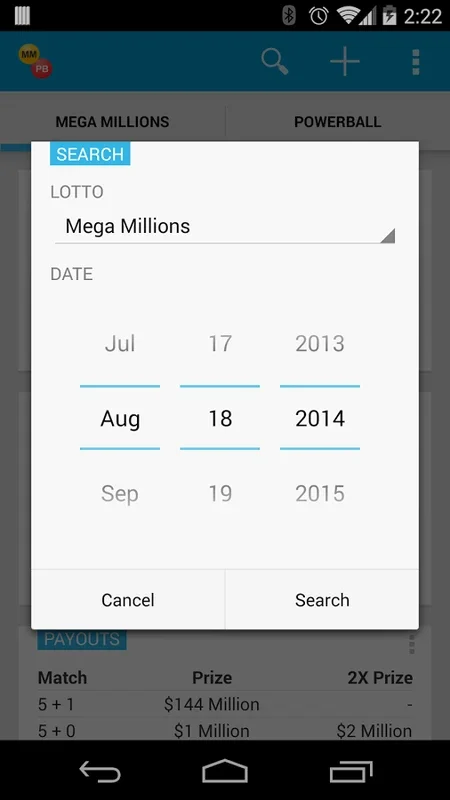 Mega Millions & Powerball for Android - Stay Updated on Lottery Games