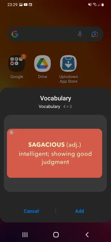 Vocabulary for Android - Boost Your English Vocabulary