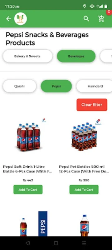 QNE - Online Grocery Shopping for Android - Download Now