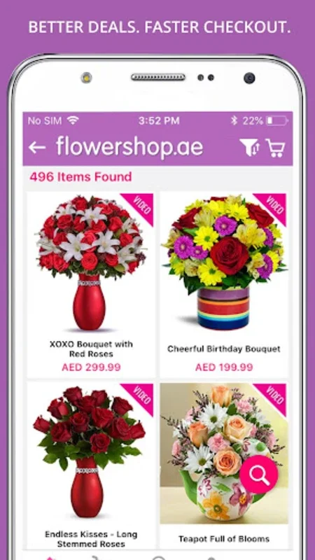 Flowershop.ae for Android: Effortless Gifting