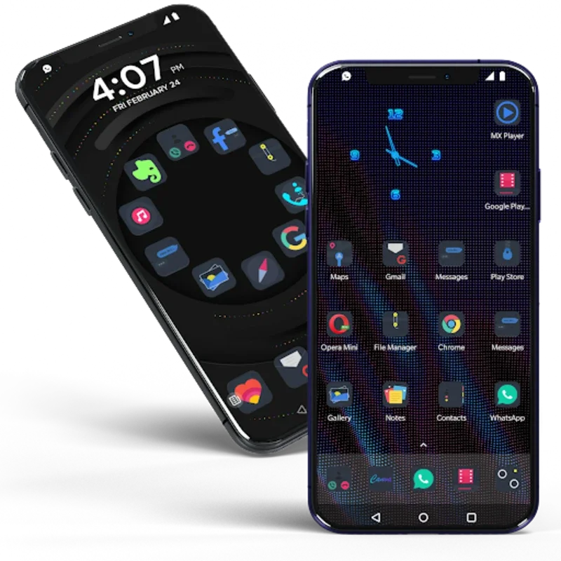 Black Theme for Android - Elegant Dark Mode Solution