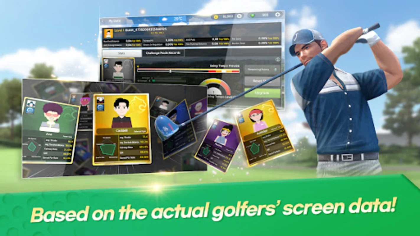 GOLFZON M: Real Swing for Android - No Downloading Needed