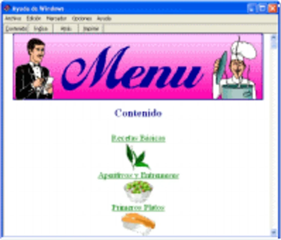 Recetas de Memé for Windows - A Culinary Companion