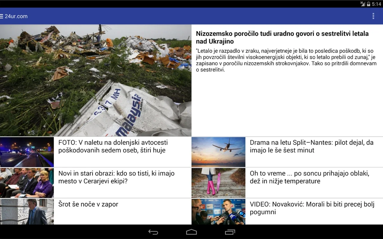 24ur.com for Android - Stay Informed with the Latest News