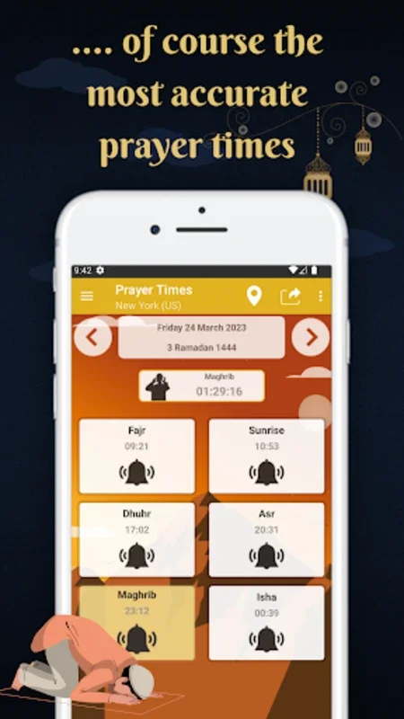 Salat for Android - Accurate Prayer Times and More