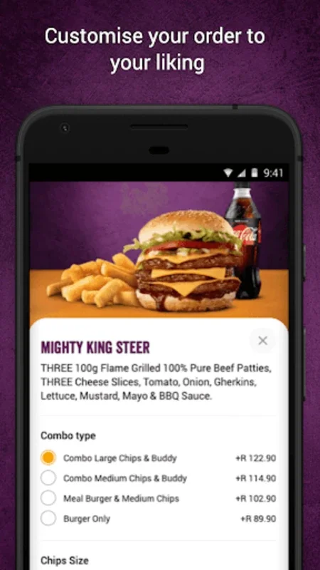 Steers South Africa for Android - Enjoy Delicious Food