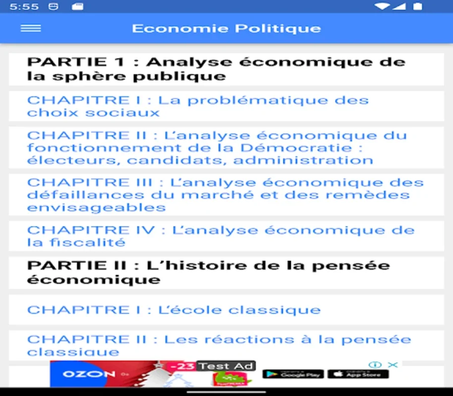 Economie Politique for Android: Explore Political Economy