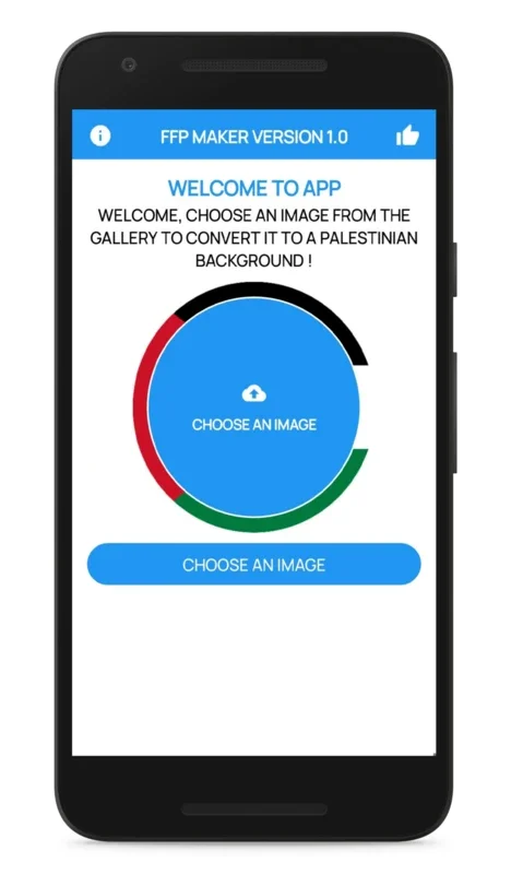 FPP MAKER for Android - Create Palestinian Profile Pics Easily