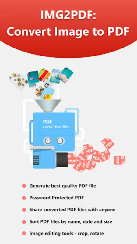 IMG2PDF: Convert Image to PDF for Android - Effortless Conversion