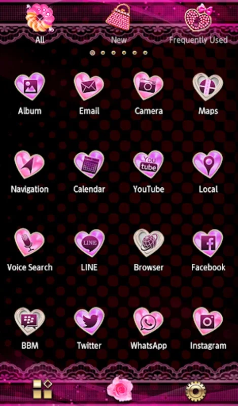 Decorative Hearts for Android - Add Elegance to Your Home Screen