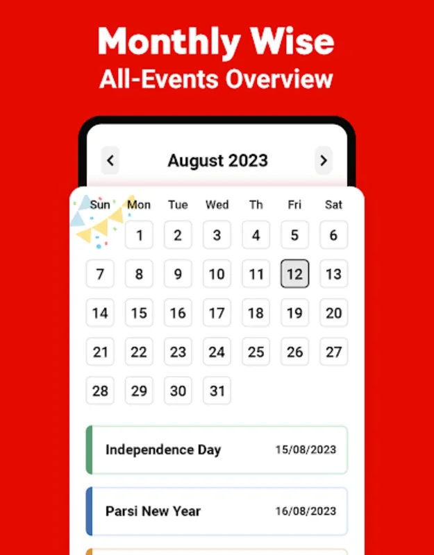 Calender 2024 for Android - Streamlined Scheduling