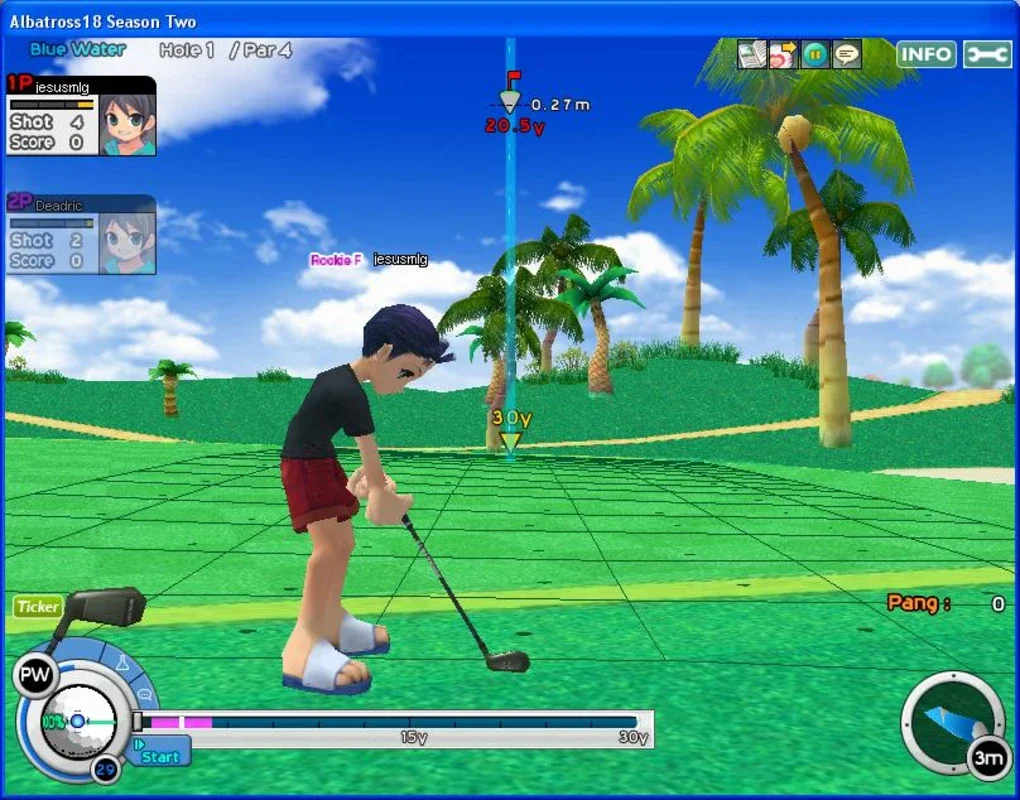 Albatross18 for Windows - Free Multiplayer Golf Game