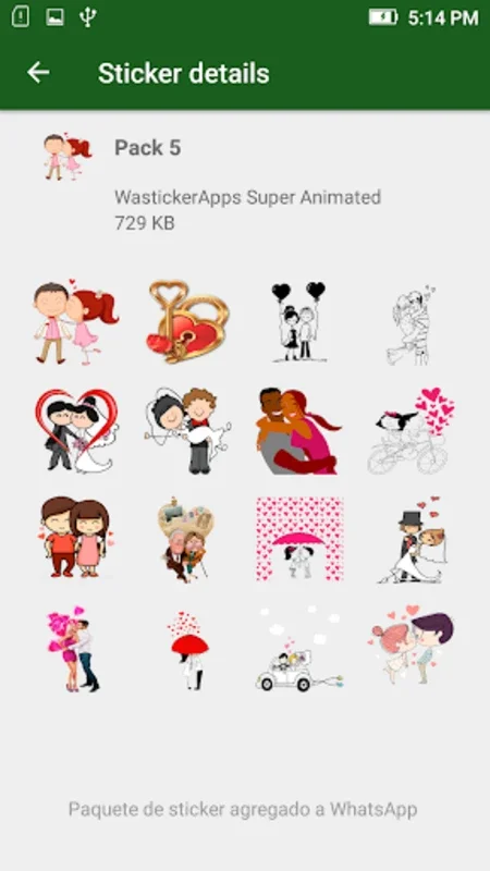 WASticker Love Stickers for Android - Enhance Your Messages