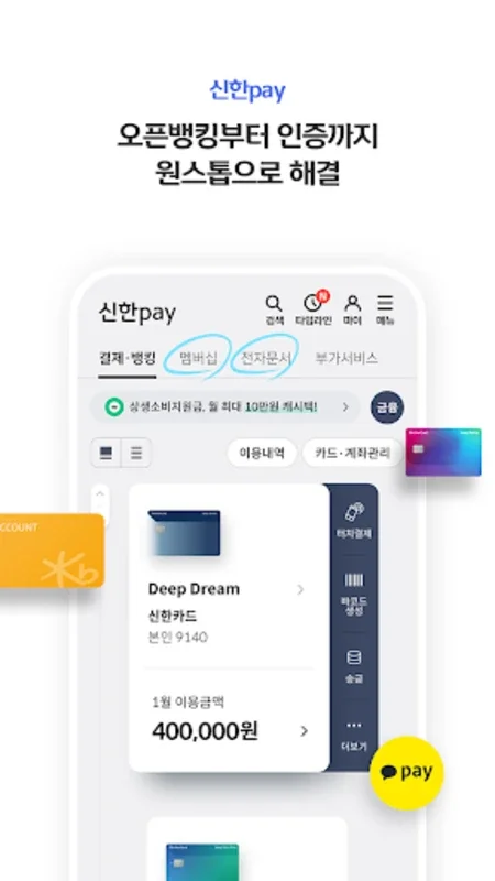 Shinhan pLay for Android - Financial and Lifestyle Integration