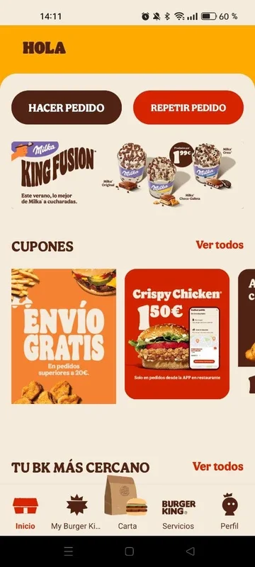 Burger King® España for Android: Great Benefits for Users