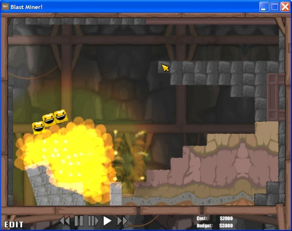 Blast Miner for Mac - Challenging Gold Mining Game