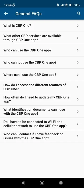 CBP One for Android - Streamline U.S. Entry with APK Download