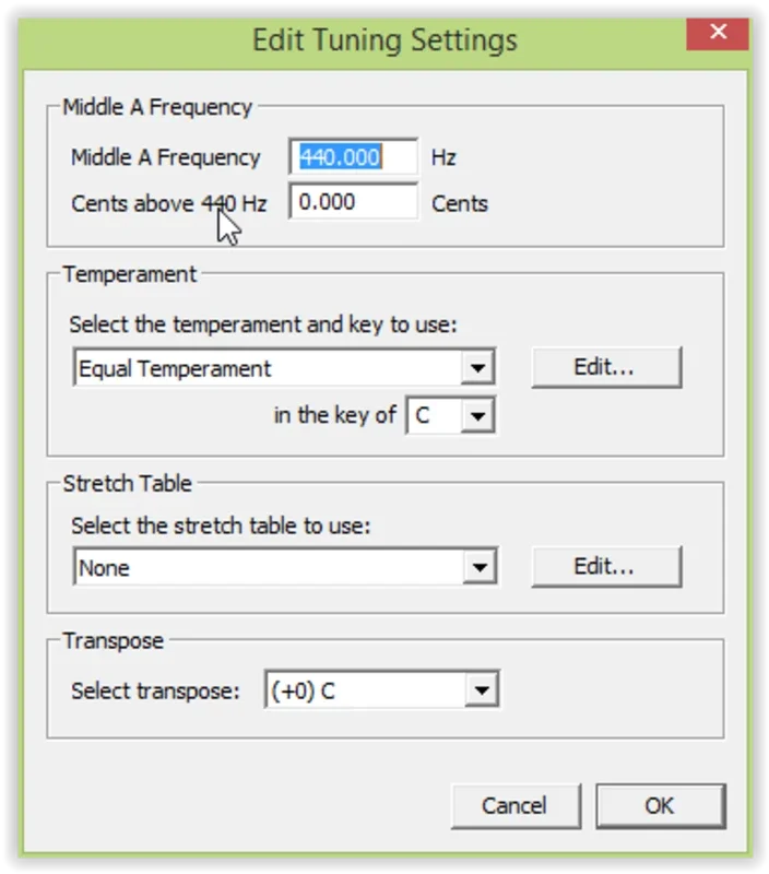 APTuner for Windows - Precise Instrument Tuning