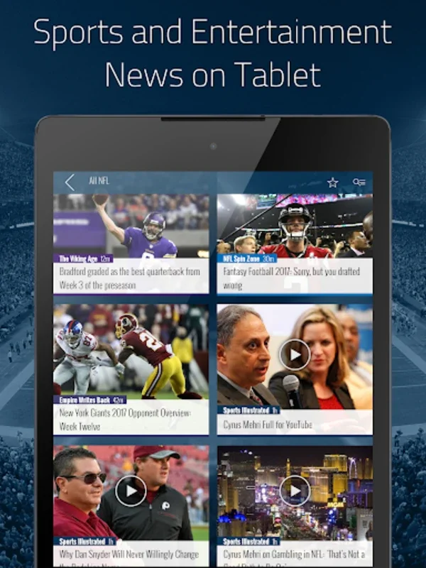 FanSided for Android: Diverse Sports Content