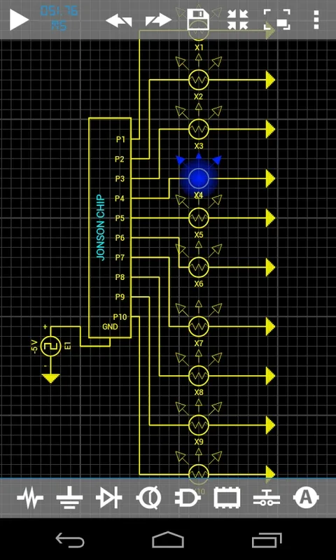 Droid Tesla for Android - Versatile Circuit Simulator