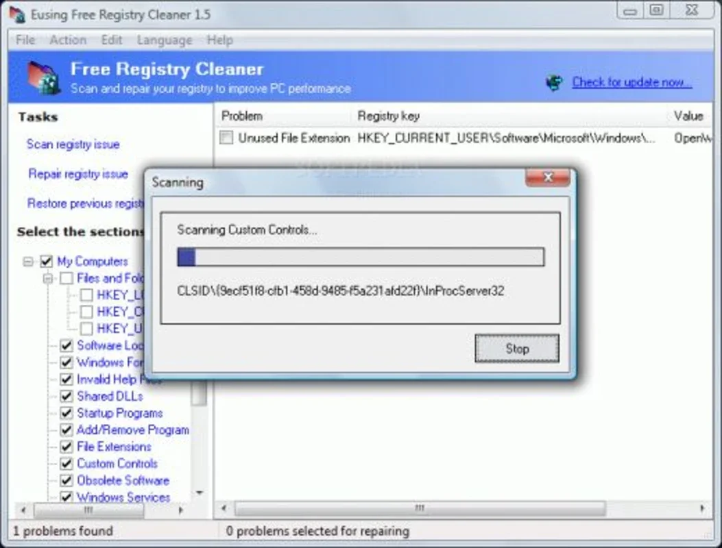 Eusing Free Registry Cleaner for Windows: Optimize Your PC Performance