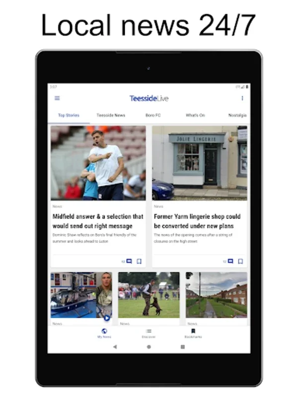Teesside Live for Android: Comprehensive Local Info