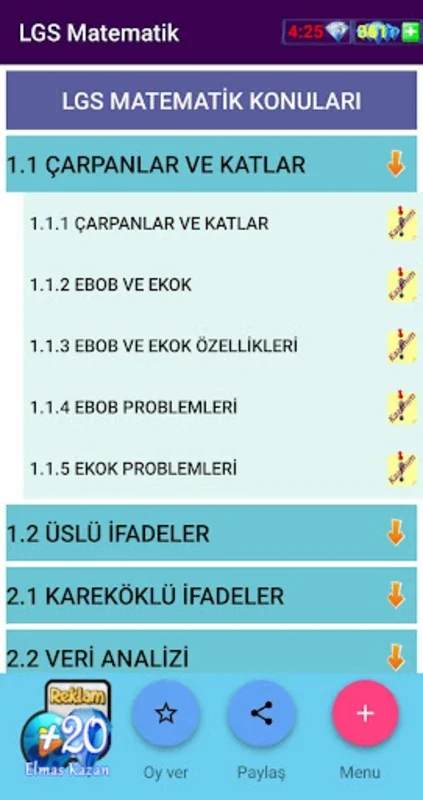 LGS Matematik 8 - Konu Anlatım for Android: Engaging Math Learning