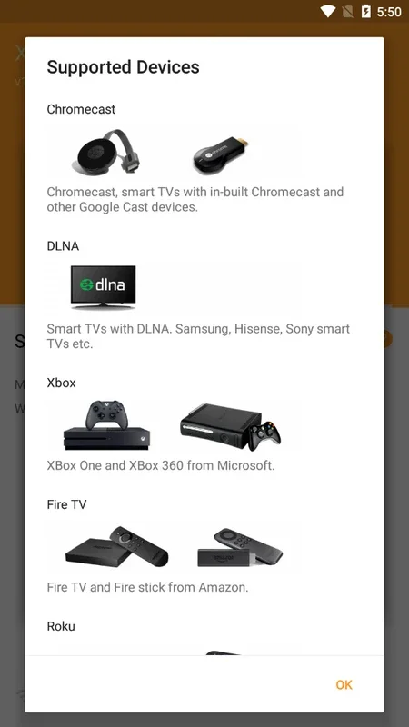 Cast to TV, Chromcast & Roku for Android - Stream Media Easily