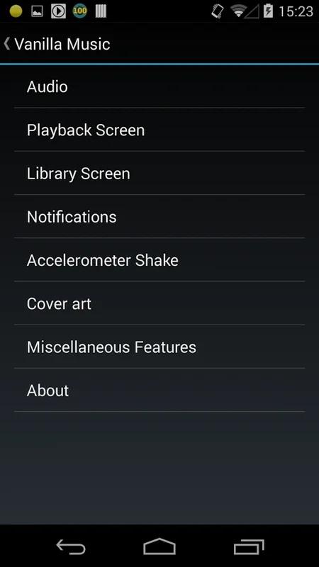 Vanilla Music for Android: Customizable and Free