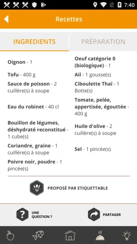 Etiquettable for Android: Promote Healthy Eating