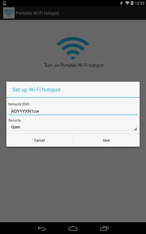 Portable Wi-Fi hotspot for Android - Share and Connect