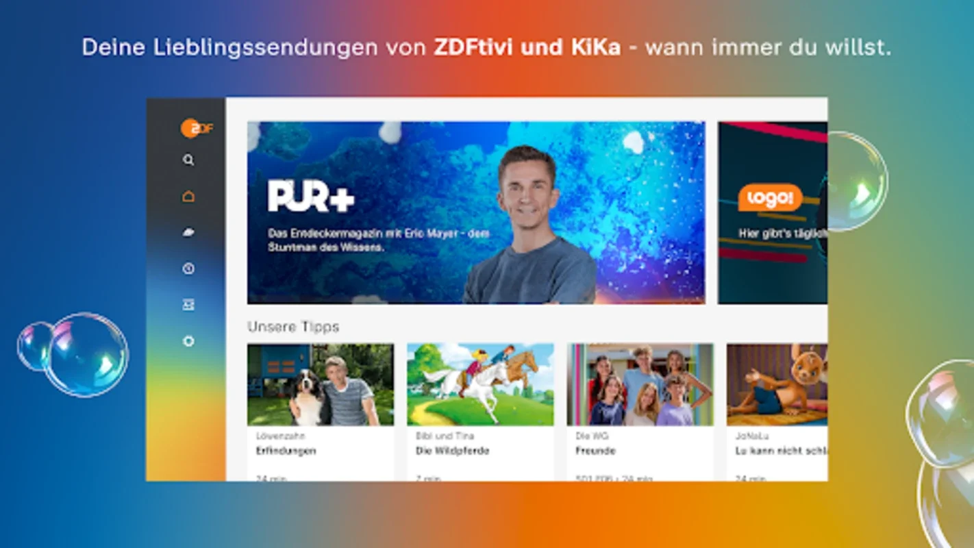 ZDFtivi for Android: Rich Content & Offline Viewing