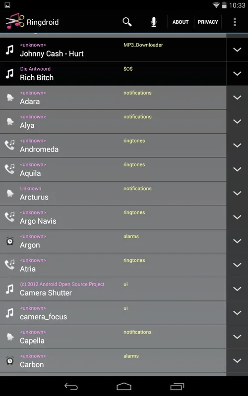 Ringdroid for Android: Create Custom Ringtones