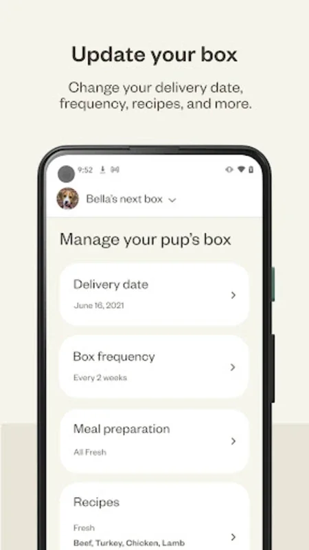 Ollie for Android: Simplify Dog Food Subscription Management