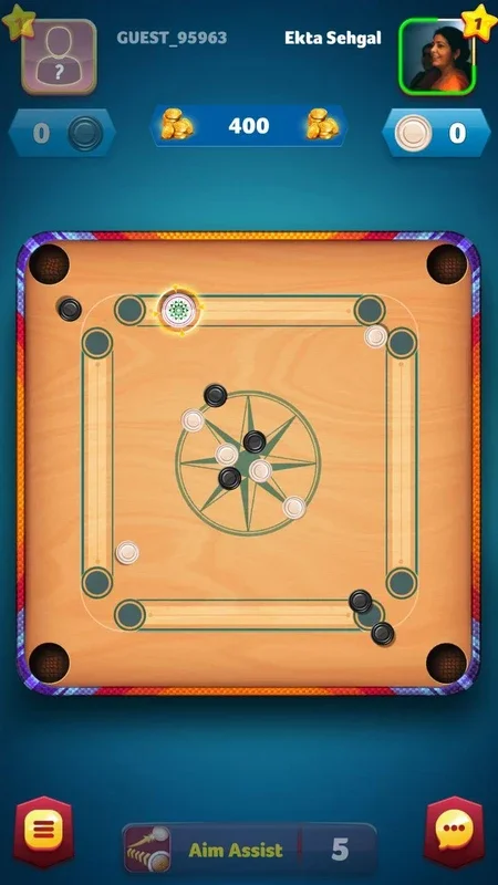 Carrom Friends for Android - Play Online Billiards