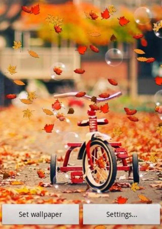 Autumn Live Wallpaper for Android - Immerse in Fall Beauty