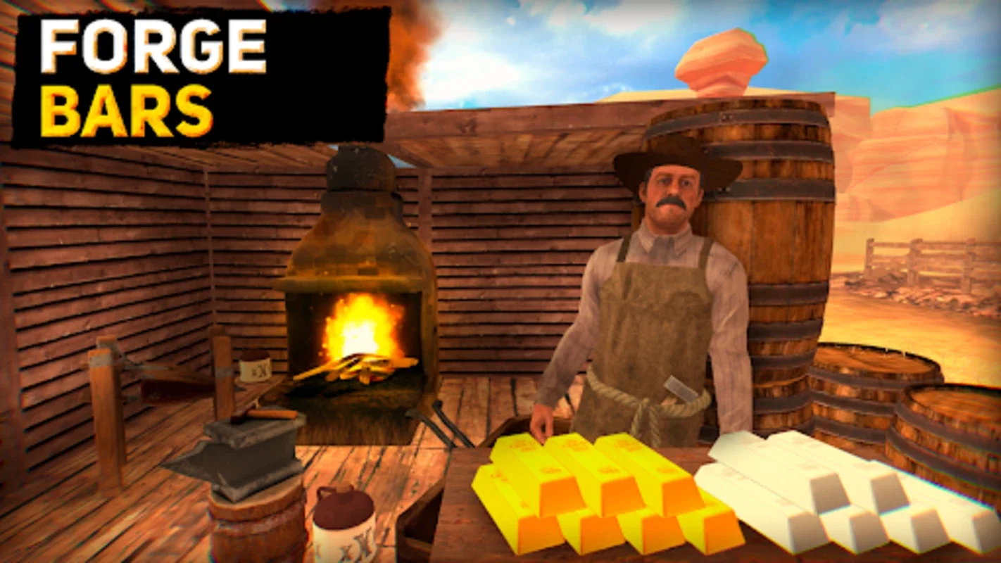 Gold Rush 3D Miner Simulator for Android - No Downloading Required