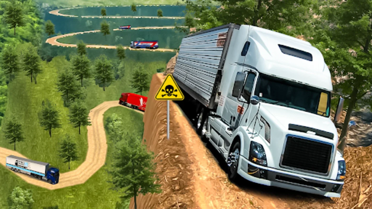 Truck Simulator : Death Road for Android - Intense Trucking