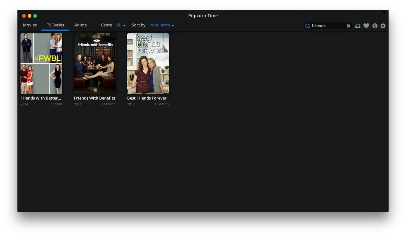 Popcorn Time for Mac - Download it for Free