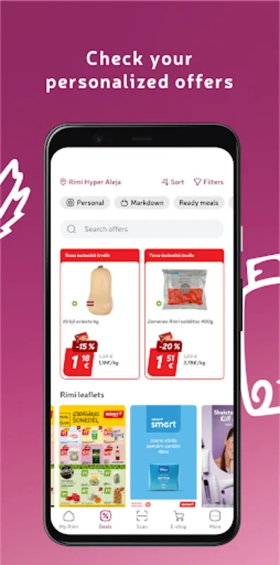 Rimi for Android - Your Key to Personalized Shopping