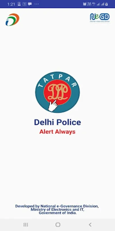 Tatpar Delhi Police for Android - Access Services on Your Mobile