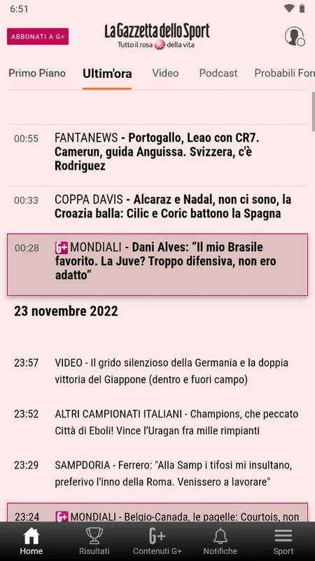 La Gazzetta dello Sport for Android - Comprehensive Sports Coverage