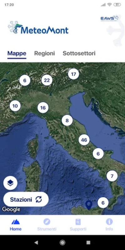 Meteomont for Android: Your Avalanche Safety Companion