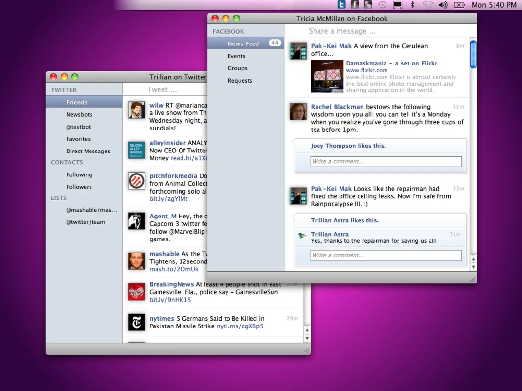 Trillian for Mac - Seamless IM Communication