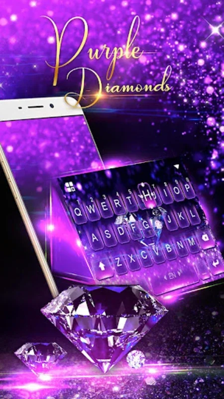 Luxury Diamond Keyboard - 3D L for Android: Elevate Typing