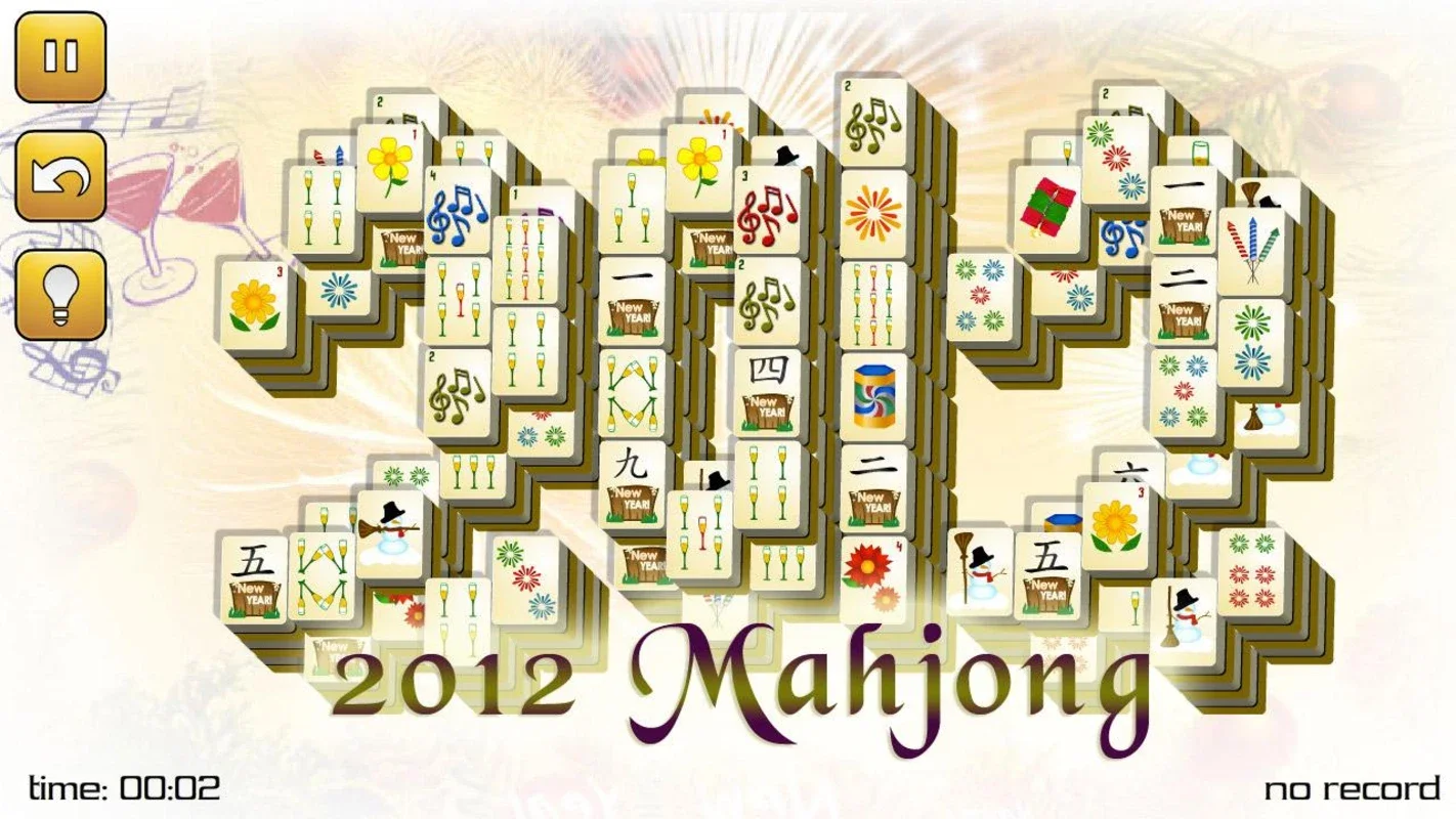 New Years Mahjong for Android - Festive Fun